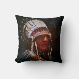 Cojín Decorativo "El Reno Chief" Throw Pillow