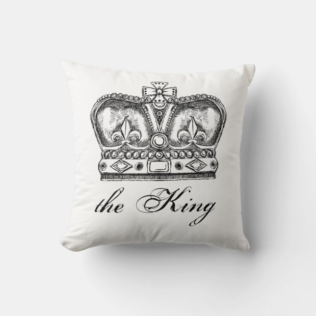 Cojín Decorativo El rey Pillow (Anverso)