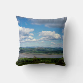Cojín Decorativo El río Kent visto desde Arnside Knott Arnside