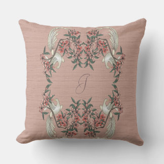 Cojín Decorativo El romance de la seda con la cuchara de 20" monogr