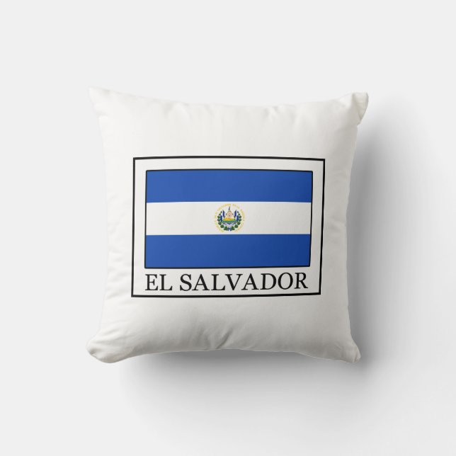 Cojín Decorativo El Salvador (Anverso)
