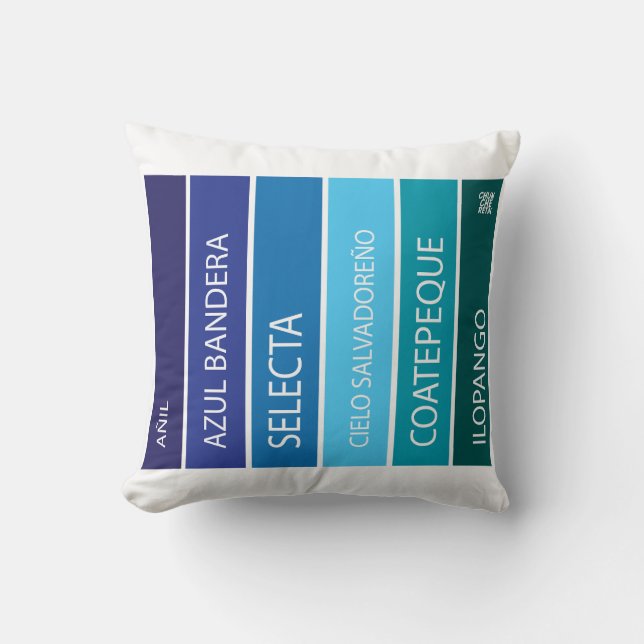 Cojín Decorativo  El Salvador pillow (Anverso)