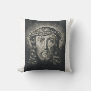 Cojín Decorativo El Santo Rostro coronado de espinas