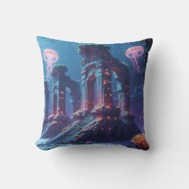 Cojín Decorativo El Secreto de la Ciudad Sumergida