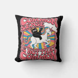 Cojín Decorativo El Sentido Común No Es Tan Común