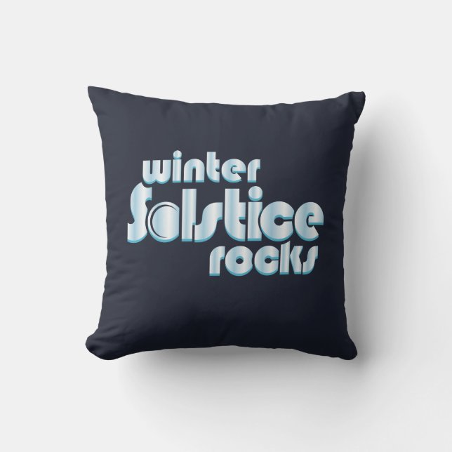 Cojín Decorativo El solsticio de invierno sacude la Novedad de invi (Anverso)