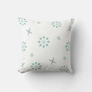 Cojín Decorativo El sputnik de la era atómica inicia el invierno ve