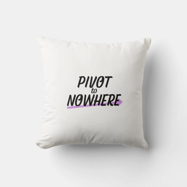 Cojín Decorativo El suave pivote | Acento industrial (Anverso)
