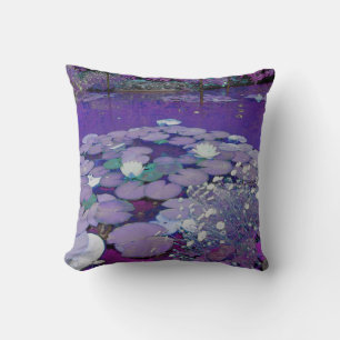 Cojín Decorativo El sueño de un lago púrpura