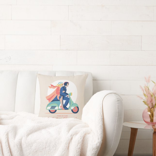 Cojín Decorativo El sueño italiano: el Lotus blanco (Sofá)