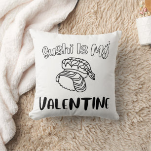 Cojín Decorativo El Sushi Es Mi Valentín