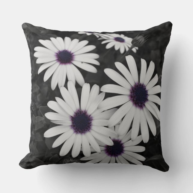 Cojín Decorativo El sutil contraste de la naturaleza (Anverso)