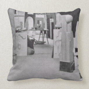 Cojín Decorativo El taller del Carver de piedra, de los talleres de