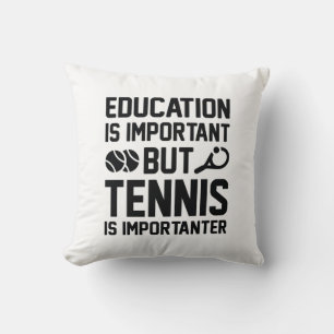 Cojín Decorativo El tenis es importante