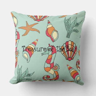 Cojín Decorativo El tesoro del mar
