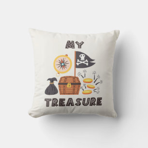 Cojín Decorativo El tesoro del pirata
