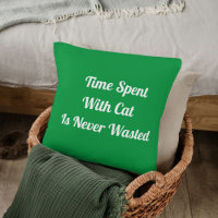 El Tiempo Pasado Con La Cita Personalizada De Cat