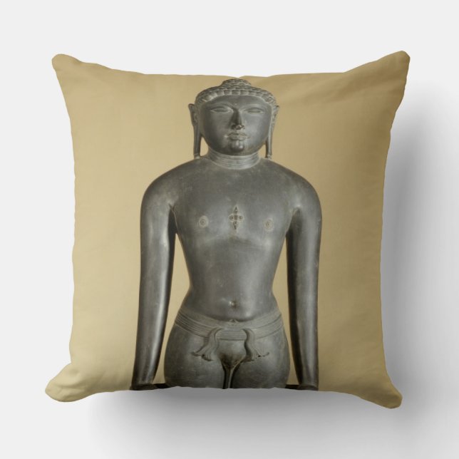 Cojín Decorativo El Tirthankara Jain, Parsvanatha, Rajasthán, Prat (Anverso)