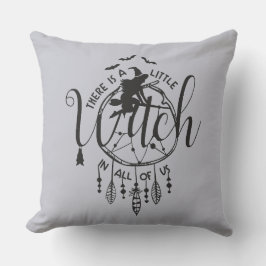 Cojín Decorativo El Tote de las vibraciones boho - Pequeña Bruja en