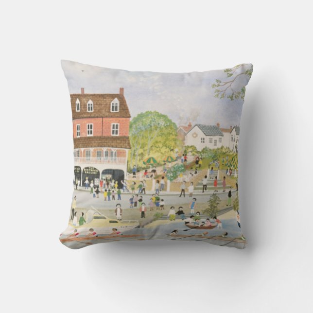 Cojín Decorativo El Towpath Walton-en-Thames (Anverso)