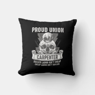 Cojín Decorativo El trabajo calificado de un orgulloso carpintero s