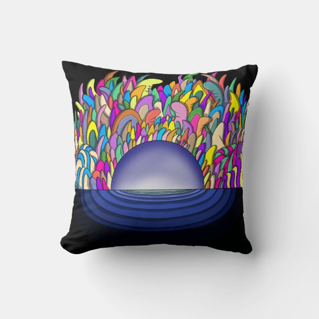 Cojín Decorativo El Tribunal de Void (Anverso)