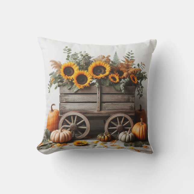 Cojín Decorativo El vagón de la caída rusa (Anverso)