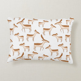 Cojín Decorativo El venado y la familia