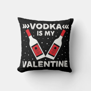 Cojín Decorativo El Vodka Es Mi Valentín