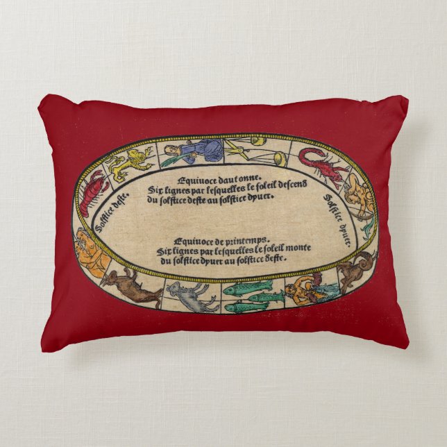 Cojín Decorativo El zodiaco, 1496 (Anverso)