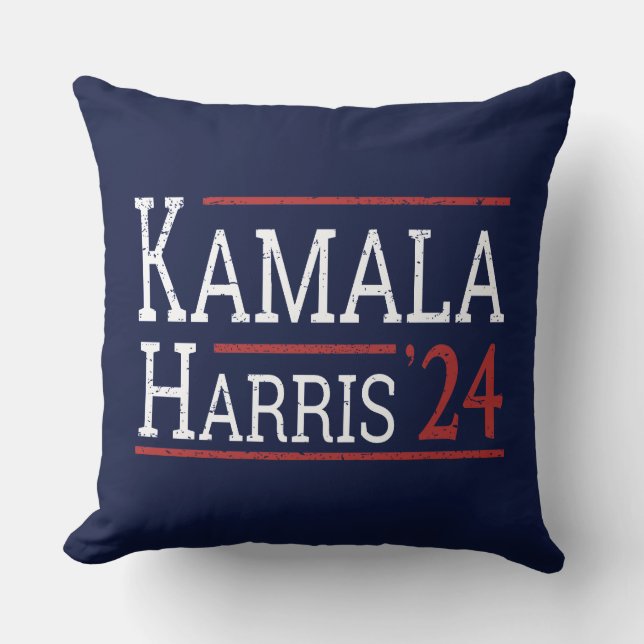 Cojín Decorativo Elecciones Kamala Harris 2024 I (Anverso)