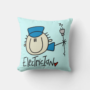 Cojín Decorativo Electricista