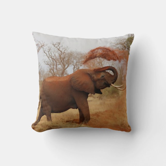 Cojín Decorativo Elefante (Anverso)