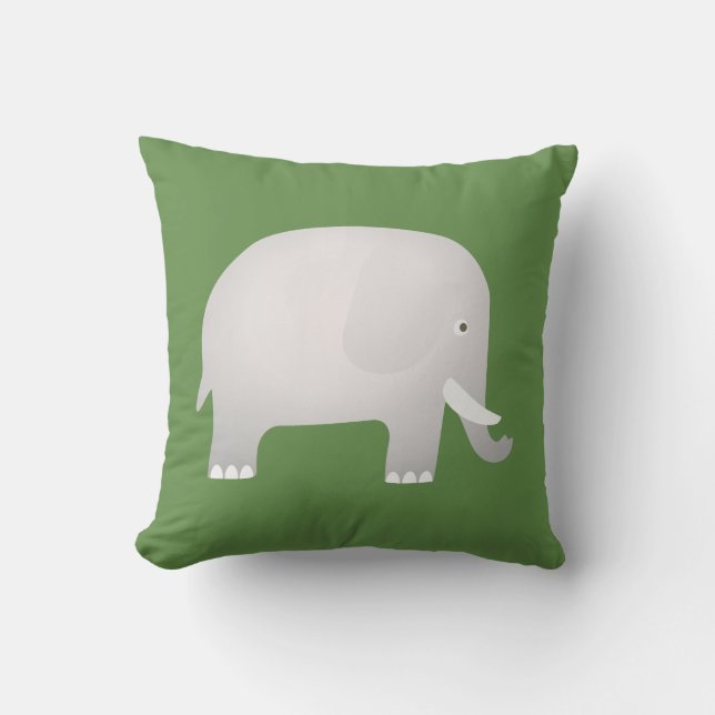 Cojín Decorativo Elefante (Anverso)