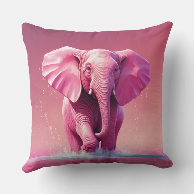 Cojín decorativo elefante (Reverso )