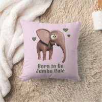 Elefante bebé lindo personalizado nacido para ser