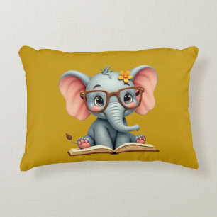 Cojín Decorativo Elefante Bebé Sabio