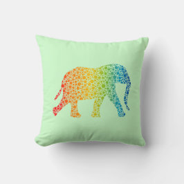 Cojín Decorativo Elefante con puntos