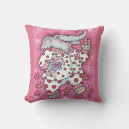 Cojín Decorativo Elefante Corazón ALMOHADÓN VALENTINE