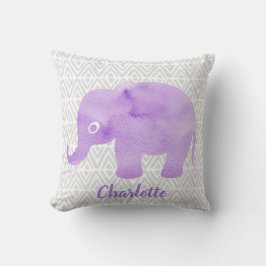 Cojín Decorativo Elefante de agua Shibori Primitive Chevron