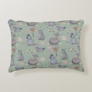 Cojín Decorativo "Elefante elefante y polka Hen"