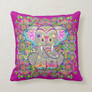 Cojín Decorativo Elefante indio