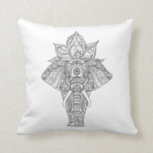 Cojín Decorativo Elefante inspirado