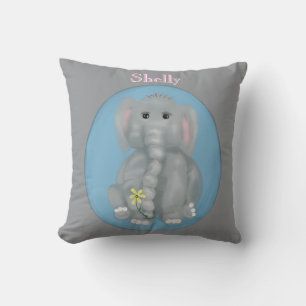Cojín Decorativo Elefante lindo