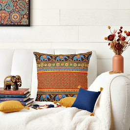 Cojín Decorativo elefantes brillantes