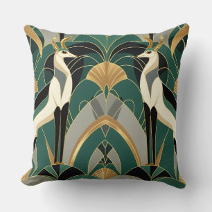 Cojín Decorativo Elegancia Art Deco Gazelle