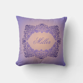 Cojín Decorativo Elegancia de lavanda personalizada