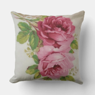 Cojín Decorativo Elegancia de Rosa de col de época
