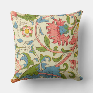 Cojín Decorativo Elegancia de sauce floral pastel y elegante