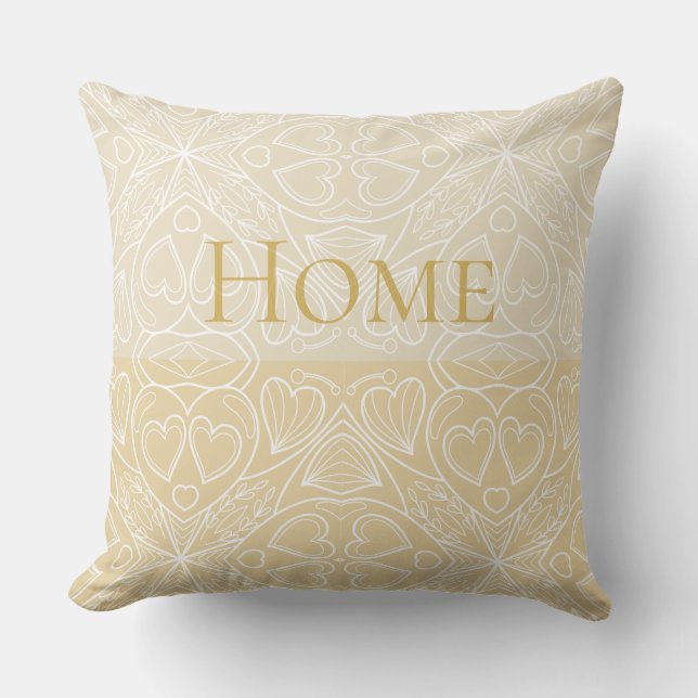 Cojín Decorativo Elegancia del Hogar Nórdico (Anverso)
